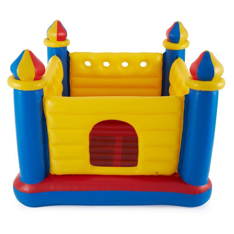 Intex Inflatable Colorful Jump-O-Lene Kids Castle Bouncer for Ages 3-6 | 48259EP