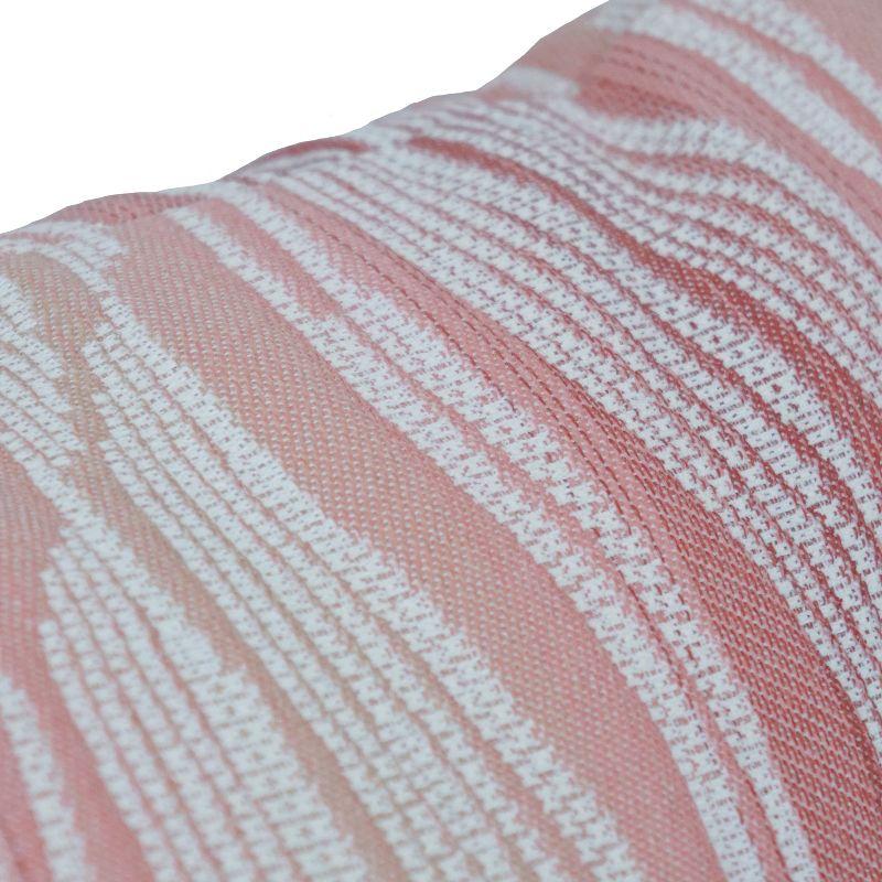 Striped Reversible Throw Pillow