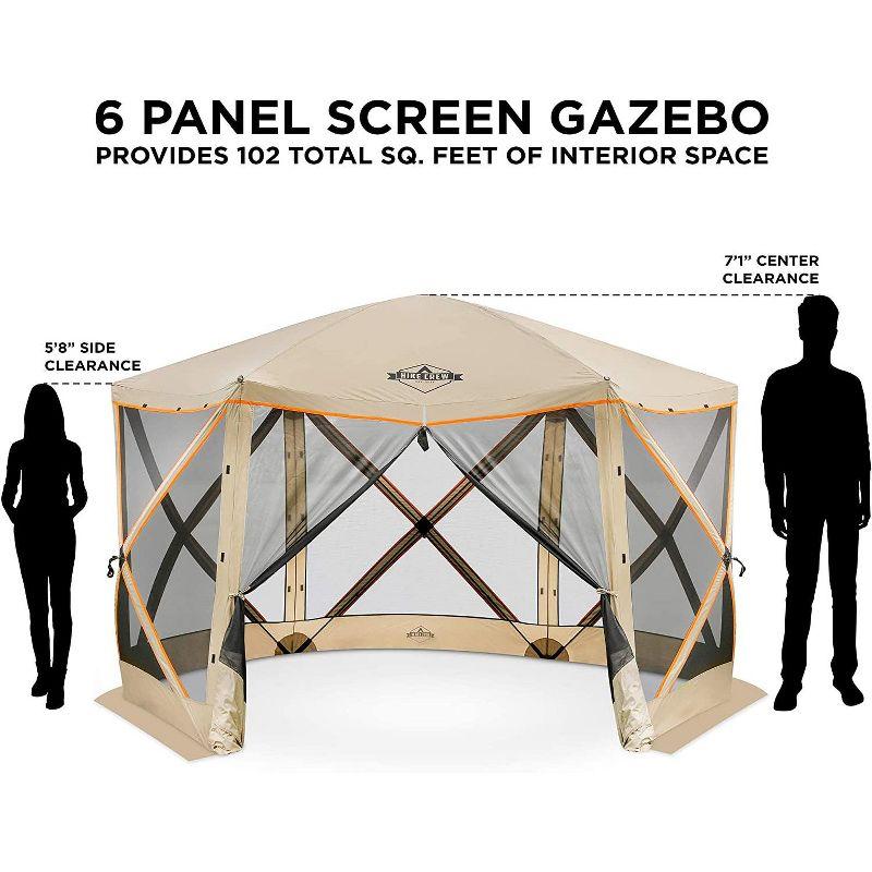 Hike Crew 12 Ft. W x 12 Ft. D Fiberglass Pop-Up