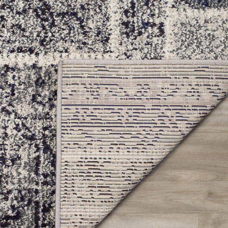 Monaco MNC216 Power Loomed Indoor Area Rug - Grey/Multi - 8'x11' - Safavieh