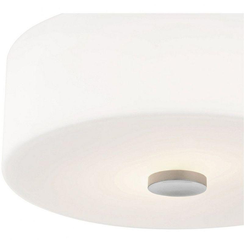 Mitzi Sophie 3 - Light Flush Mount in  Polished Nickel Opal Acid-Etched Shade