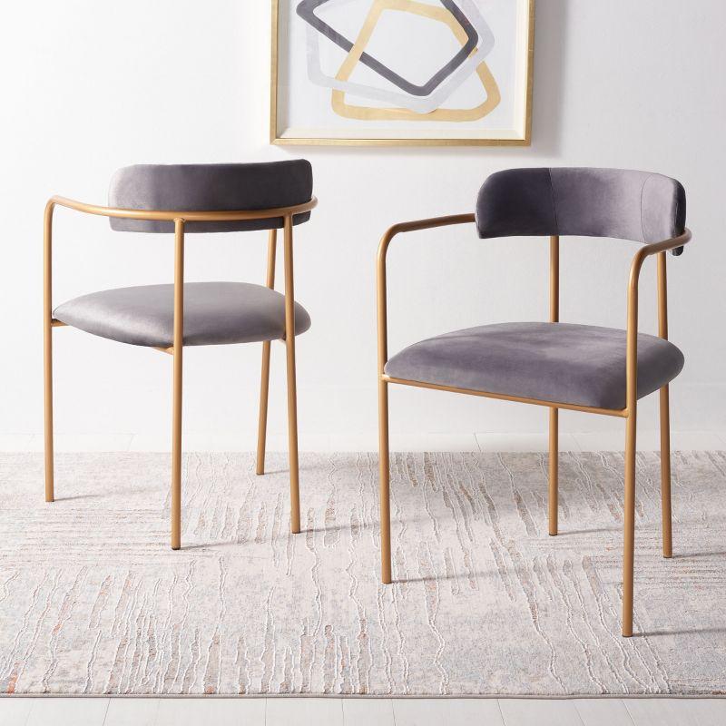 Lenna Upholstered Dining Arm Chair