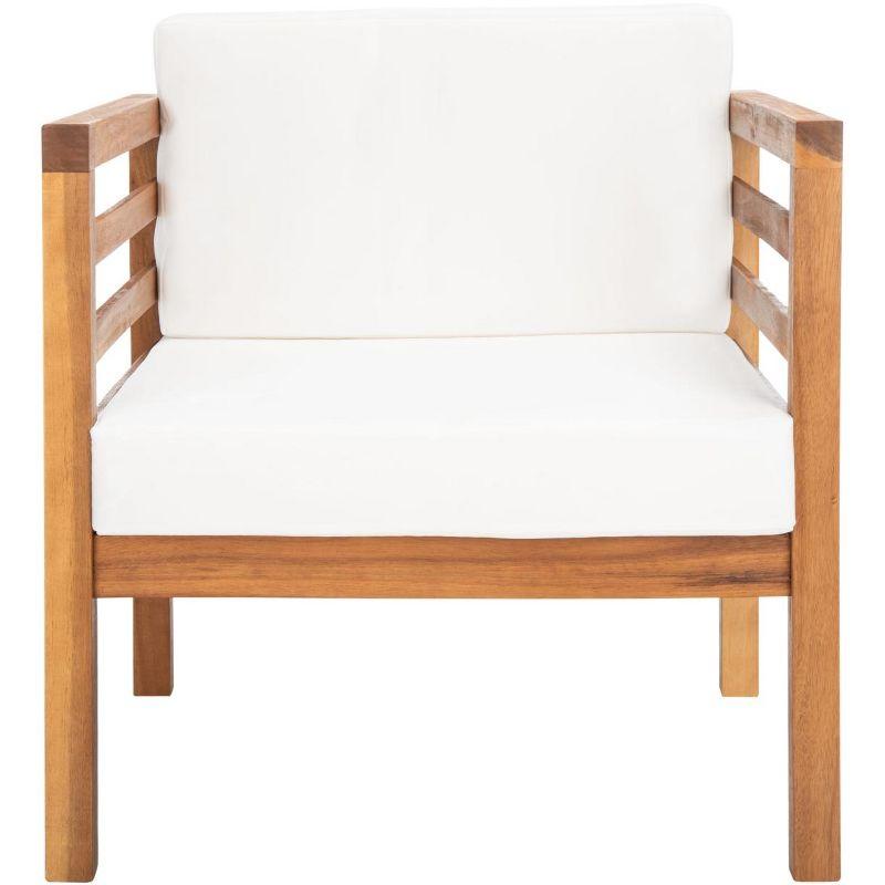 Kinnell Outdoor Armchair Indoor/Outdoor - PAT7301 - Natural/Beige - Safavieh