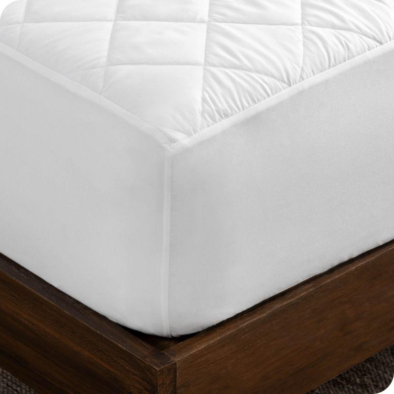 Bare Home Waterproof Quilted Mattress Pad
