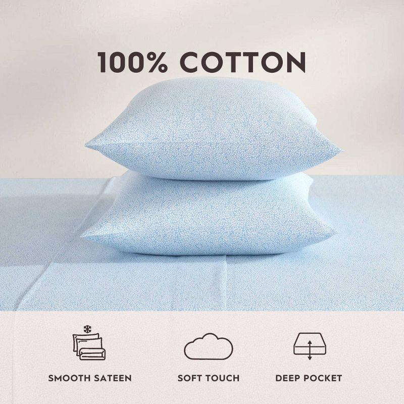 Laura Ashley Laura Ashley Sateen Cotton Printed Sheet Sets
