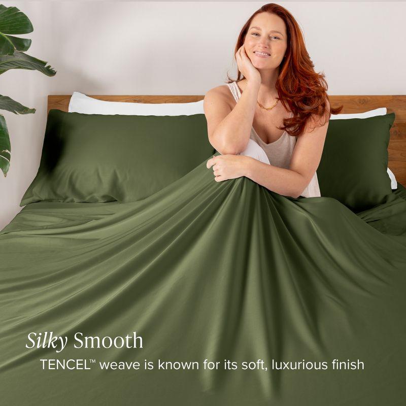 Twin XL Cypress TENCEL™ Lyocell Sheet Set by Bare Home