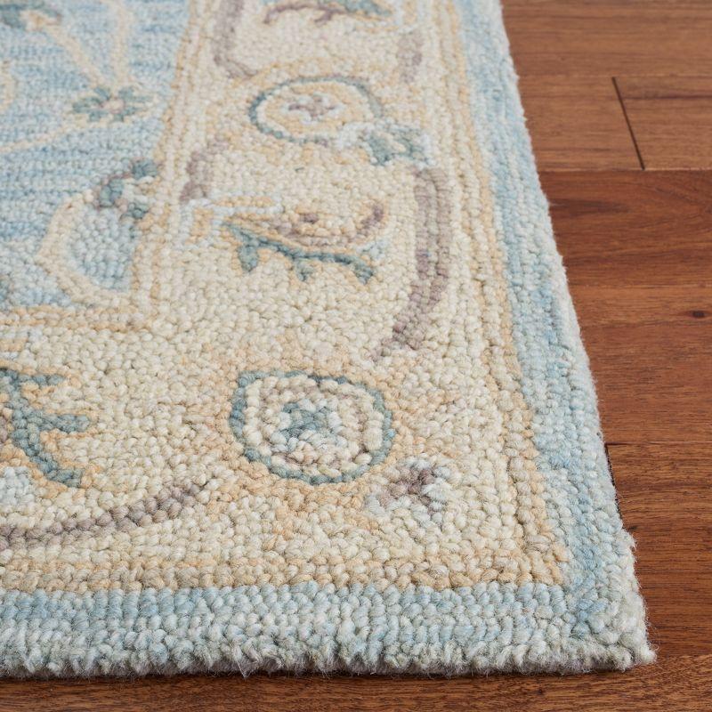 Blossom BLM702 Hand Tufted Area Rug - Grey/Multi - 4'x6' - Safavieh.