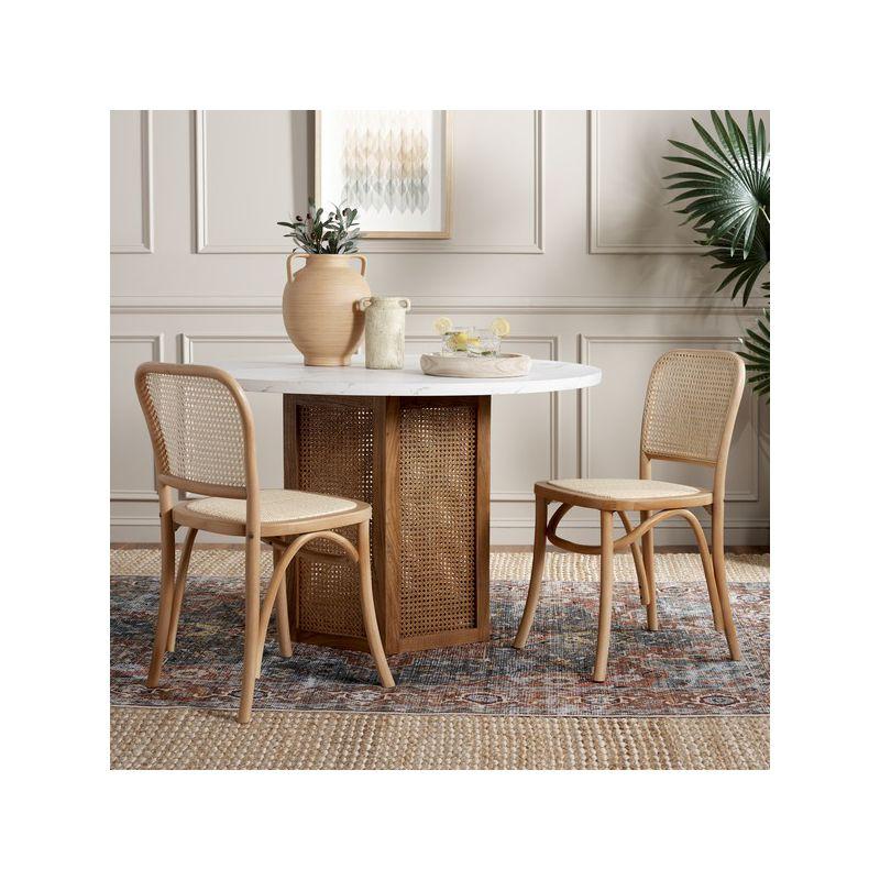 Keiko Cane Dining Chair (Set of 2) - DCH9505 - Natural - Safavieh