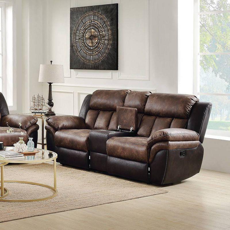 Acme Furniture Jaylen Sofa Toffee/Espresso