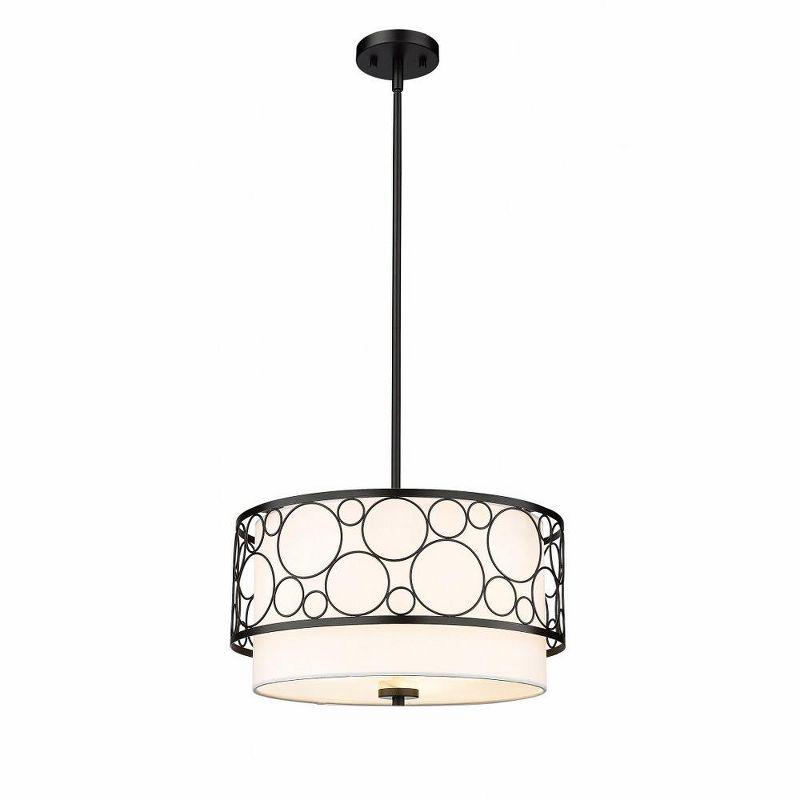 Z-Lite Kendall 3 - Light Pendant in  Matte Black