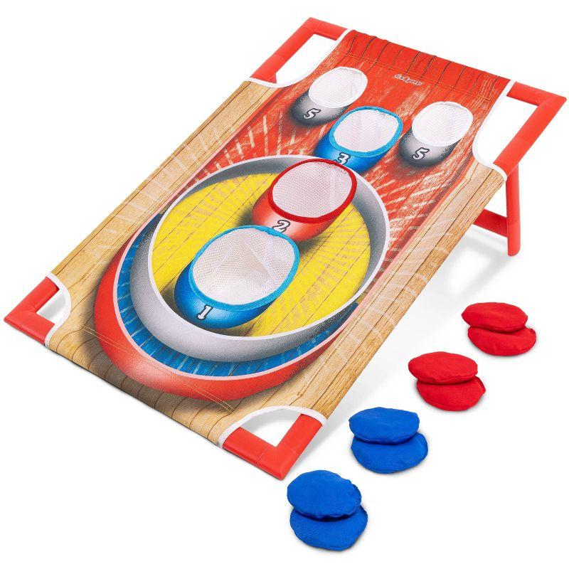 GoSports Gosports Cornhole Bean Bag Toss Game - Includes 1 Target, 8 Bean Bags, And Carrying Case