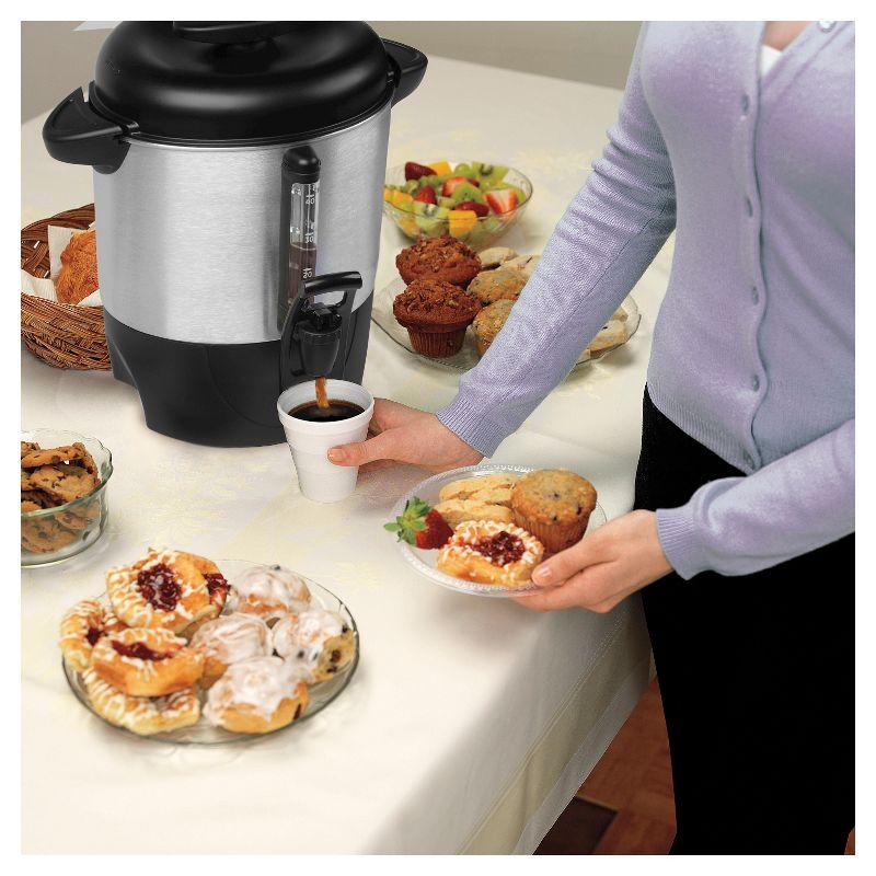 Hamilton Beach Hamilton Beach® BrewStation® 40-Cup Stainless Steel Dispensing Coffee Urn