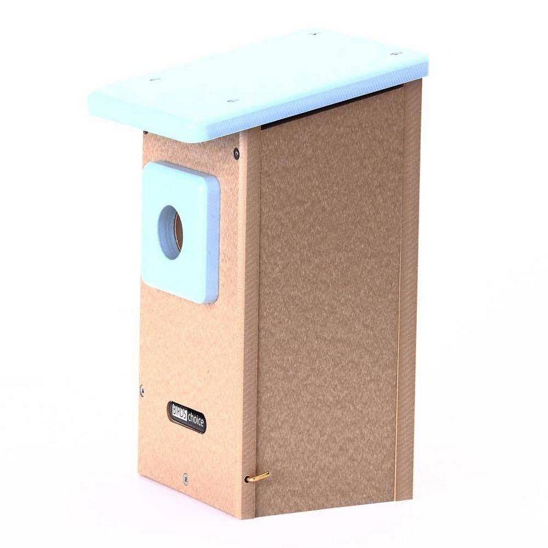 Eastern Bluebird House in Recycled Plastic 1.5" Entrance Hole