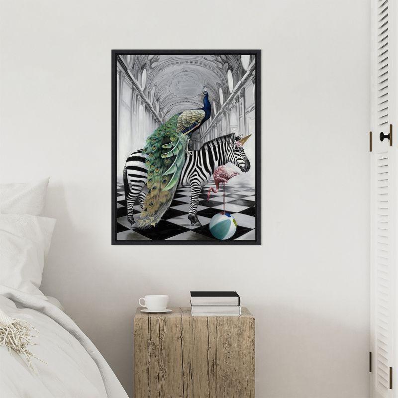 Amanti Art In Wonderland by Urban Road Canvas Wall Art Print Framed 23 x 30-in.