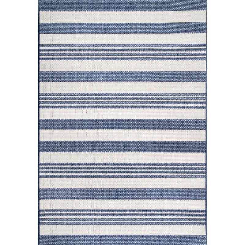 nuLOOM Robin Multi Stripe Indoor/Outdoor Area Rug