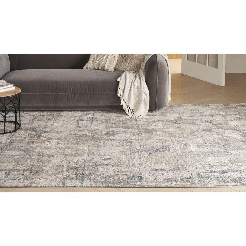Nourison Rustic Textures Contemporary Indoor Area Rug Beige/Grey 7'10" x 10'6"