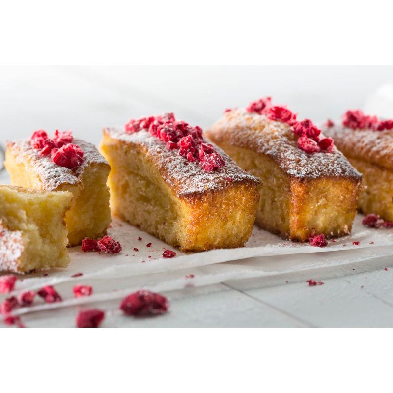 Lekue Silicone 9 Cavity Mini Cake Baking Mold, Red