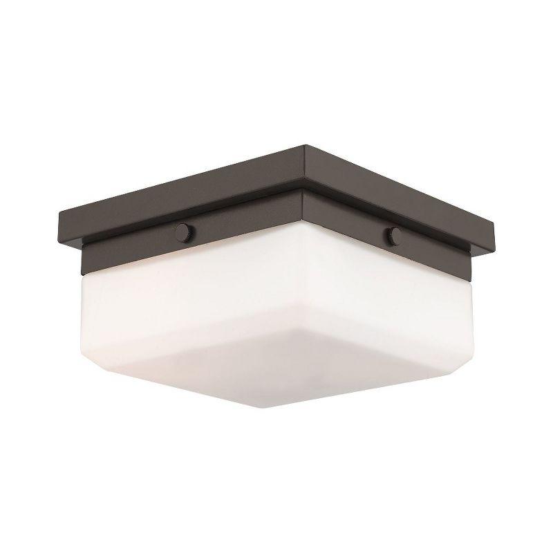 Allure English Bronze 2-Light ADA Compliant Flush Mount