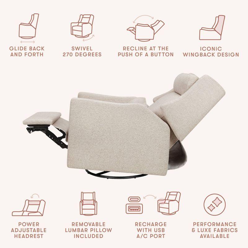 Kiwi Plus Power Glider Recliner w/ Power Headrest