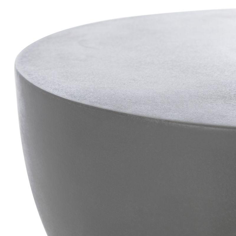 Haruki Accent Stool - Indoor/Outdoor - VNN1006 - Gray - Safavieh