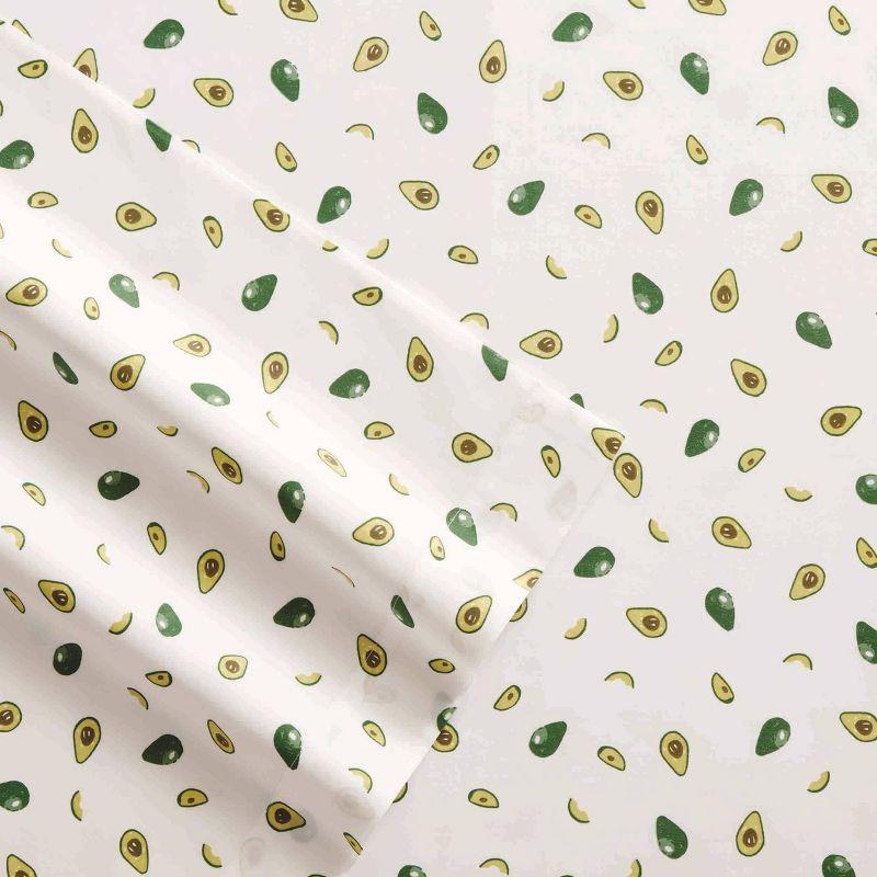 Printed Pattern Percale Cotton Sheet Set - Poppy & Fritz