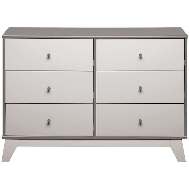 Rowan Valley Flint 6 Drawer Double Dresser