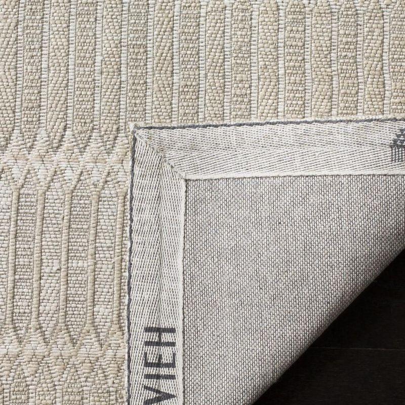 Amritpal Hand Loomed Bamboo And Viscose Striped Rug