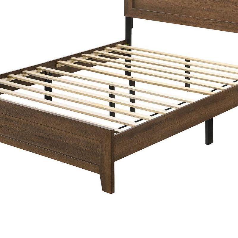 Acme Furniture King Miquell Bed Oak Finish