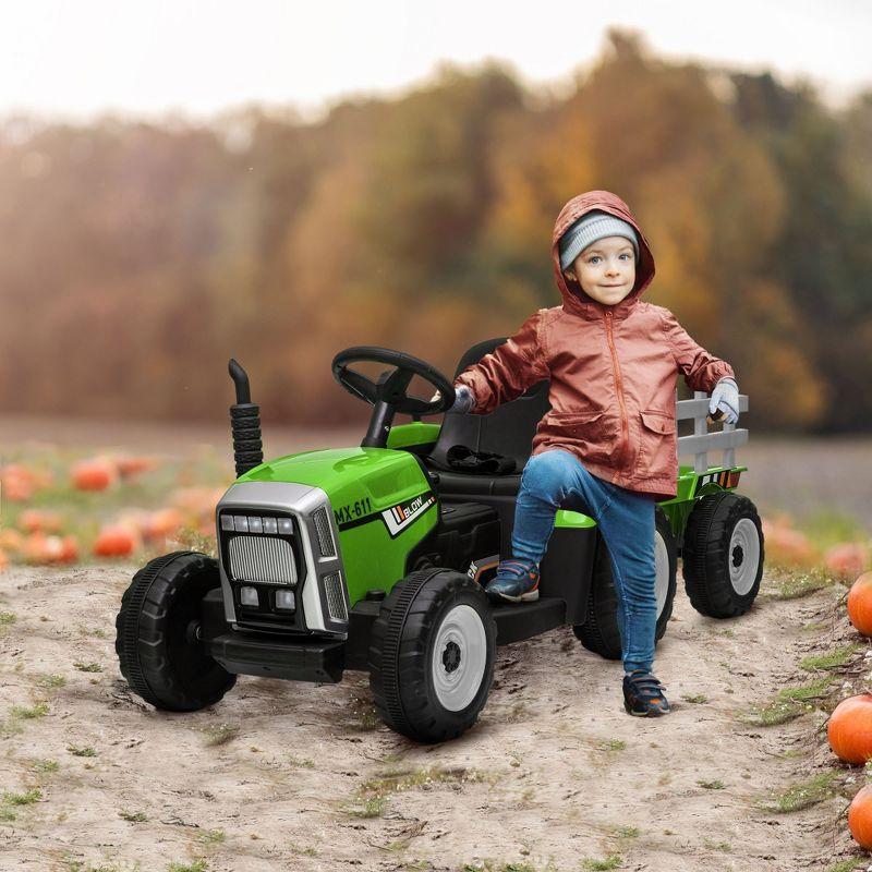 Aosom 12 Volt All-Terrain Vehicles Battery Powered Ride On with Remote Control