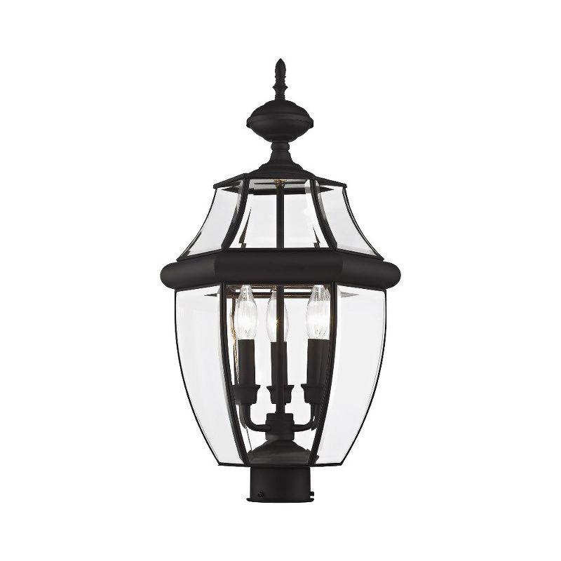 Livex Lighting Monterey 3 - Light Lantern in  Black