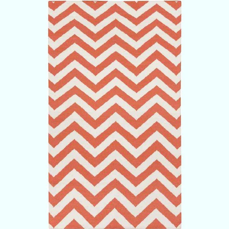 Mark & Day Escondido 2'x3' Rectangle Woven Indoor Area Rugs Rust/White