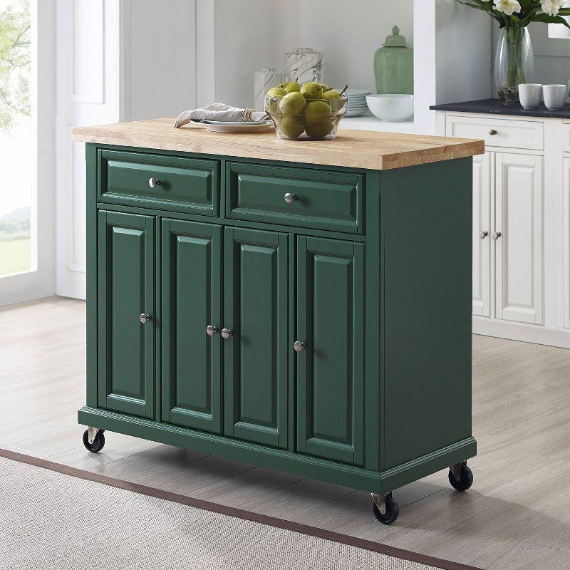 Madison Solid Wood Top Kitchen Island