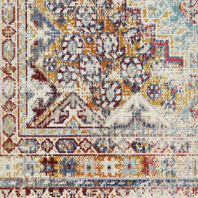 Kelly Clarkson Home Kinsley Oriental Ivory/Navy/Rust Area Rug