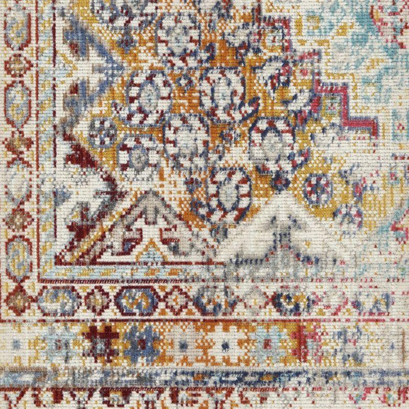 Nourison Vintage Kashan Distressed Floral Indoor Area Rug