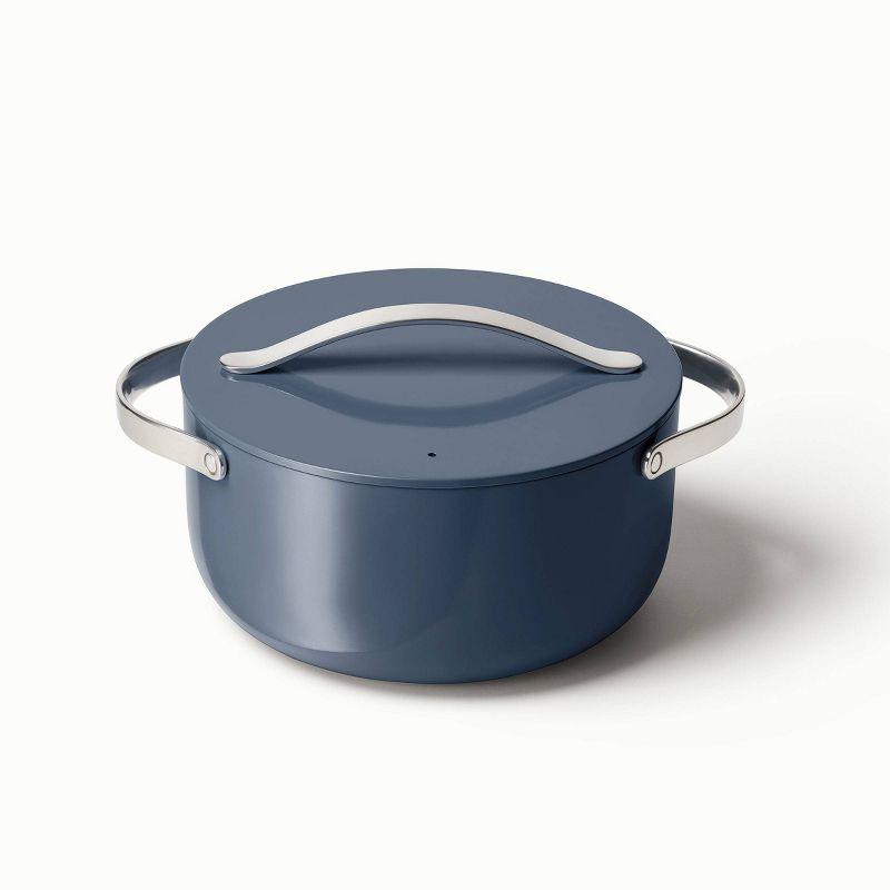 Navy 6.5qt Non-Stick Ceramic Dutch Oven with Lid