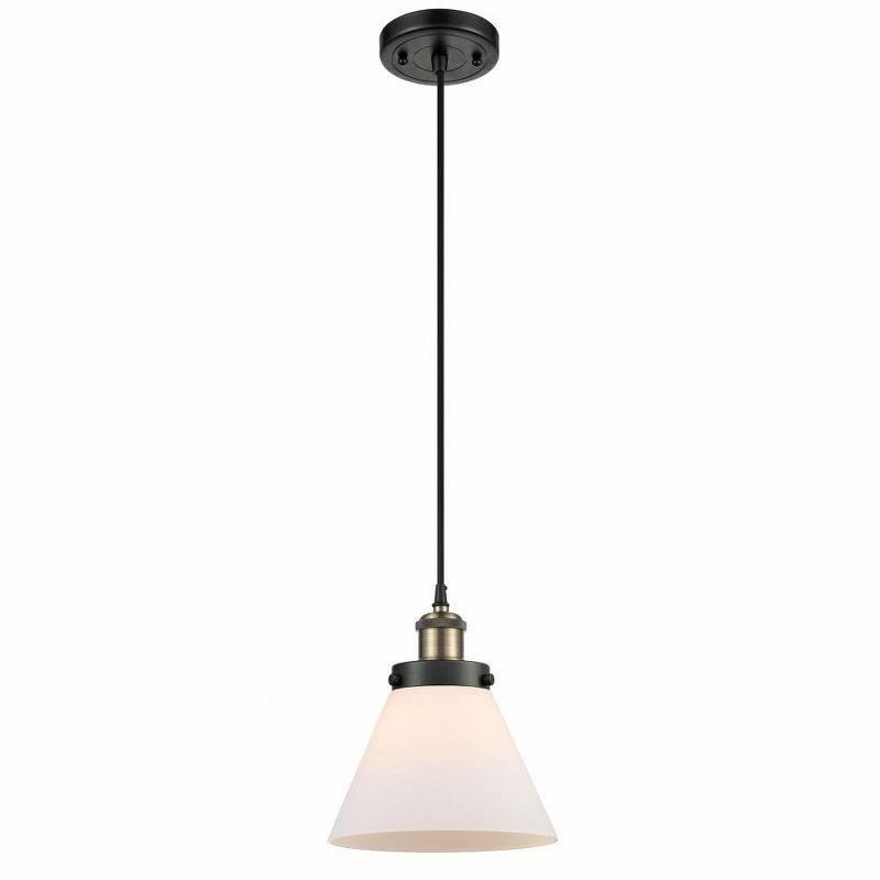 Innovations Lighting Cone 1 - Light Pendant in  Black Antique Brass
