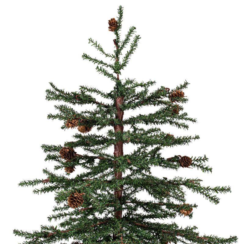 Carmel Pine 2' Tabletop Christmas Tree with Burlap Base