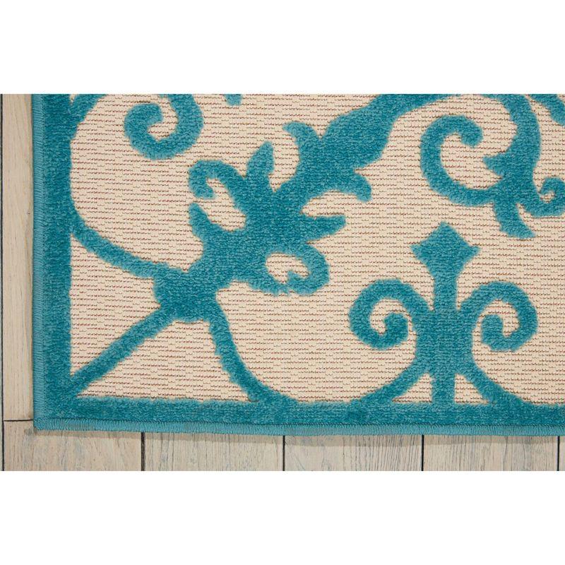 Aqua Breeze Easy-Care 8' x 10' Synthetic Rectangular Rug