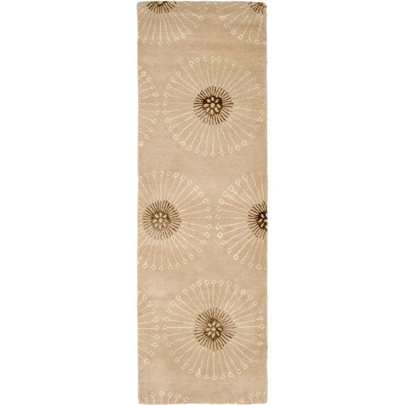 Soho SOH821 Hand Tufted Runner Rug - Beige/Brown - 2'6"x6' - Safavieh.