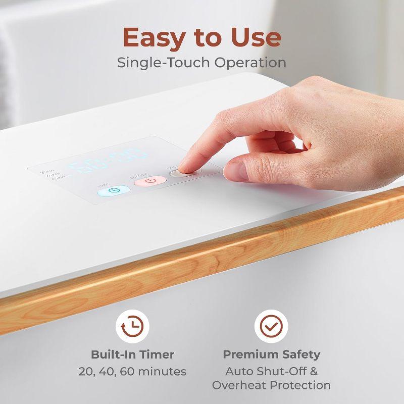 SereneLife 20L Large Capacity Towel Warmer Bucket - Stainless Steel with Aromatherapy Tablet SLTLR350