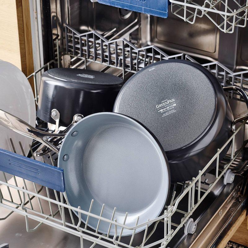 GreenPan GreenPan Valencia Pro Healthy Ceramic Nonstick 10" Frying Pan with Lid