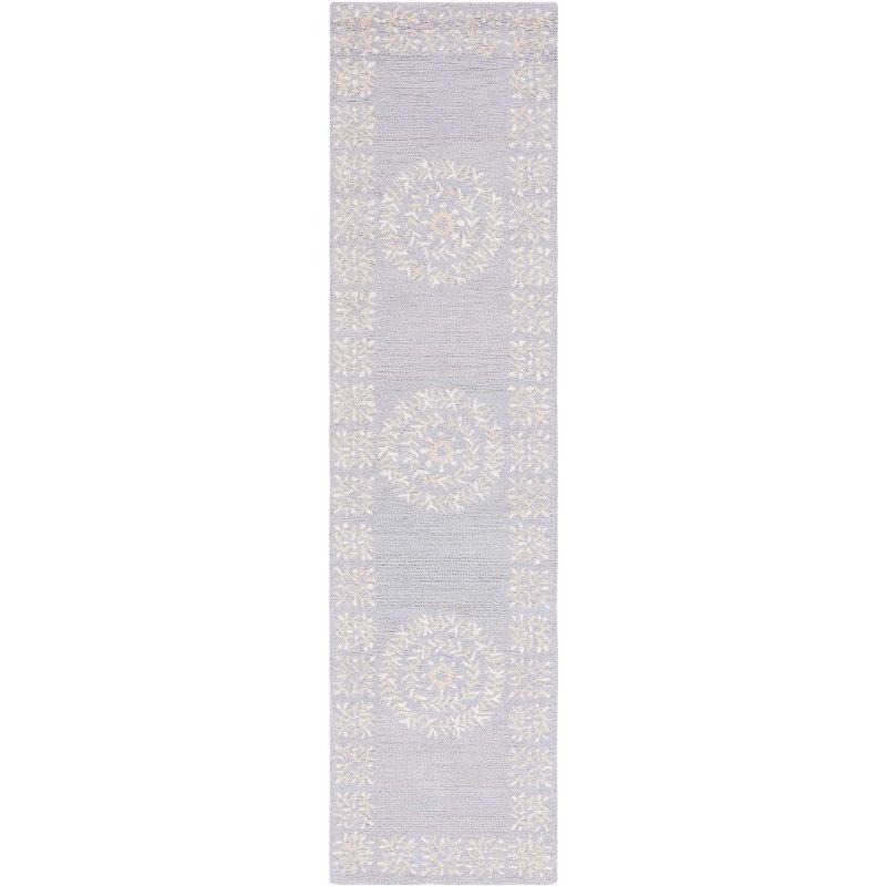 Empire EM826 Hand Tufted Runner Rug - Grey/Green - 2'3"x9' - Safavieh.