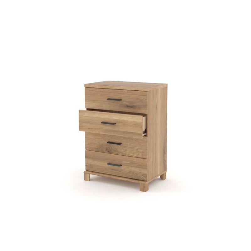 Sauder Rosedale Ranch 4 Drawer Chest Timber Oak
