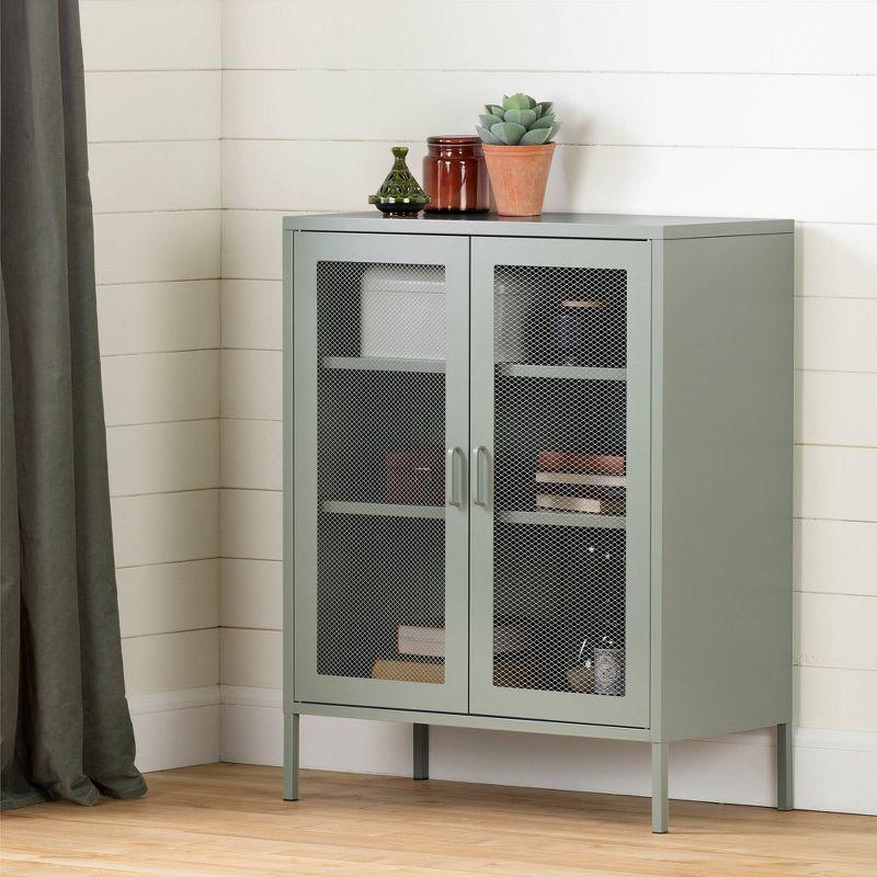 Crea Metal Accent Cabinet