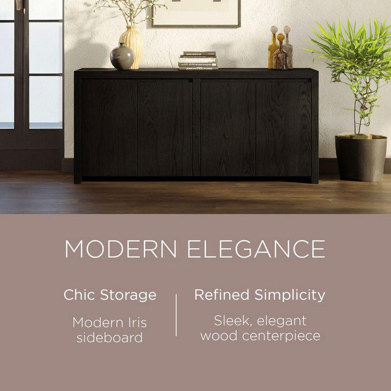 Maven Lane Iris Contemporary Wooden Sideboard