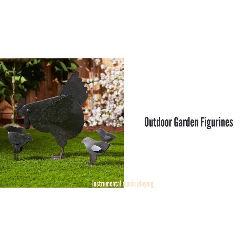 Animals Metal Garden Statue