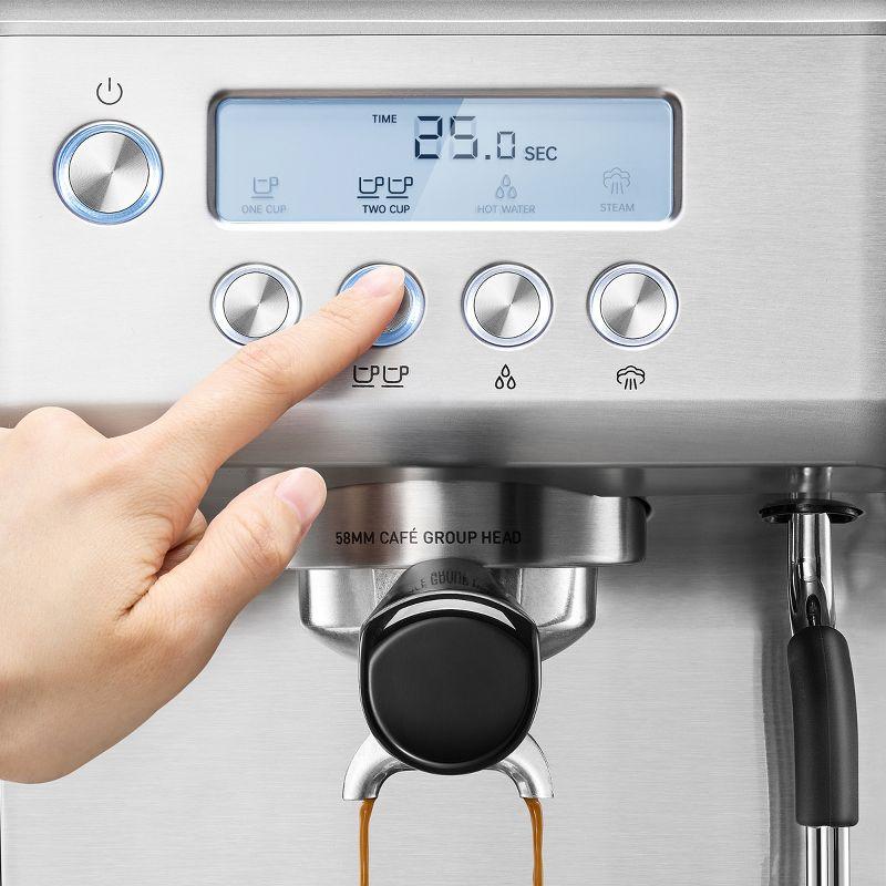 CASABREWS Ultra 20 Bar Espresso Machine W/ Lcd Display,powerful Milk Frother