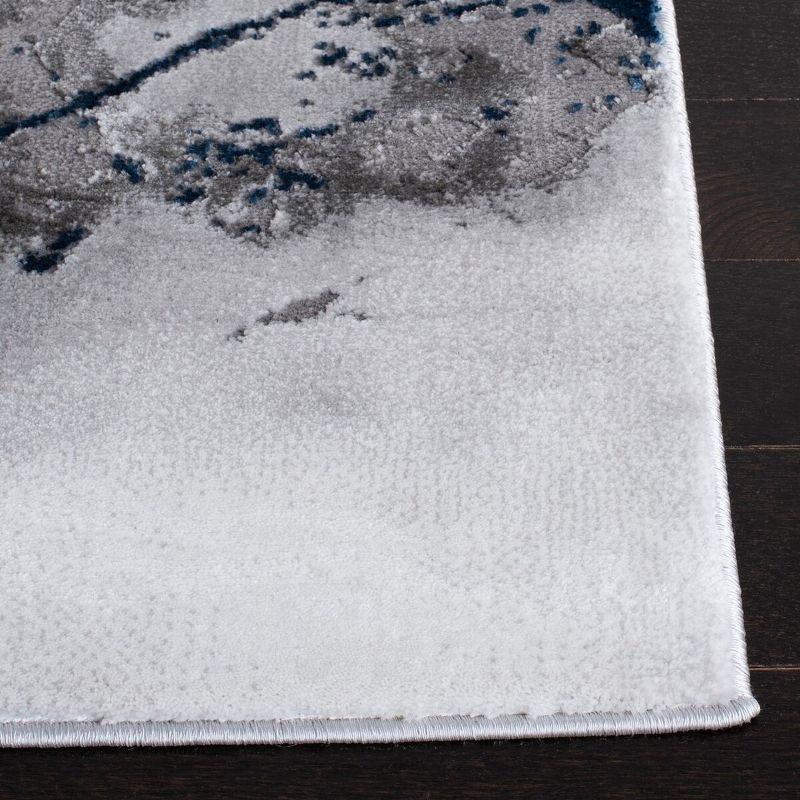 Craft CFT877 Loomed Indoor Area Rug - Ivory Grey/Blue - 5'3"x7'6" - Safavieh