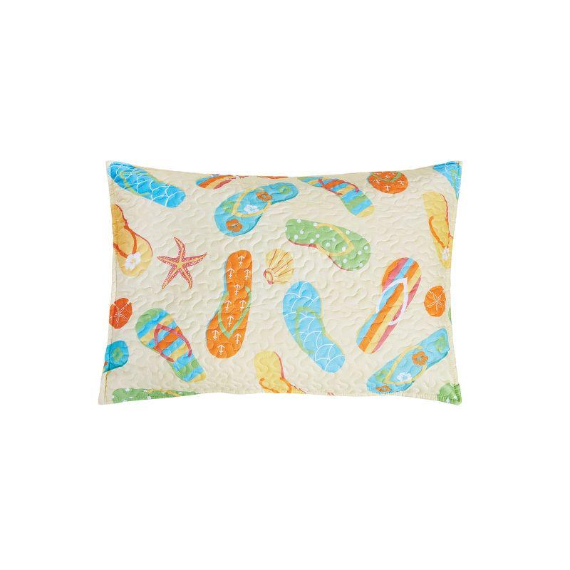 C&F Home Sunny Splash Cotton Reversible Quilt Set
