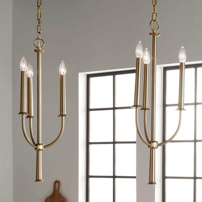 Kichler Lighting Florence 3 - Light Chandelier in  Brushed Natural Brass